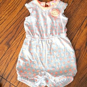 3-6 months girls romper